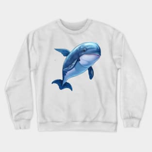 Baby Whale Crewneck Sweatshirt